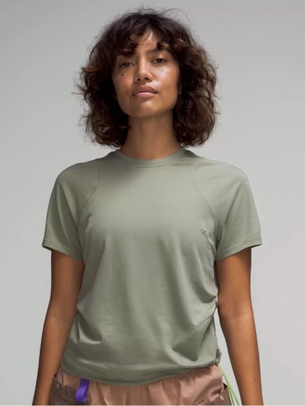lululemon athletica Detours Welcome  T-shirt Size 10 in Sage